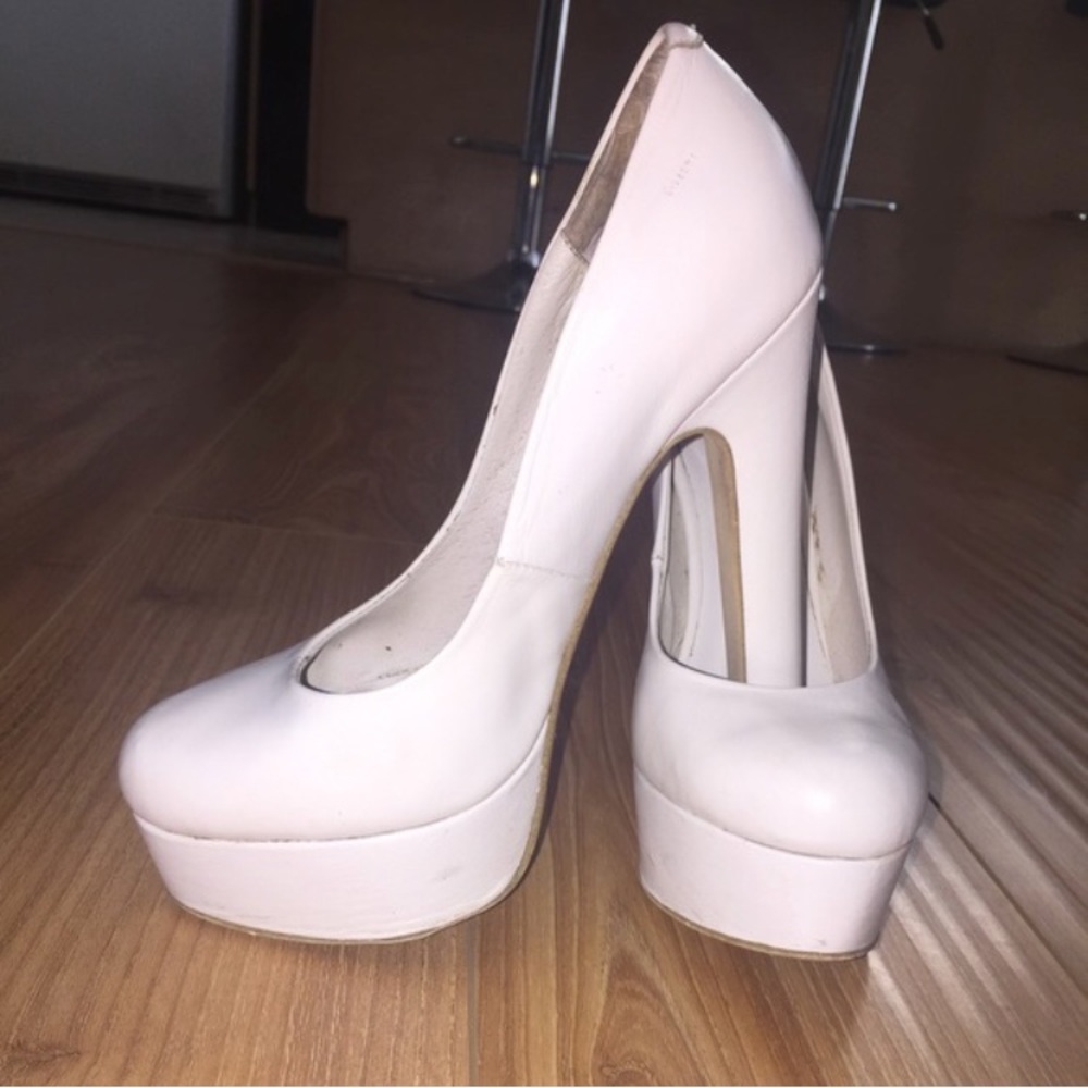 White heels